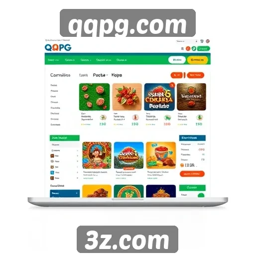 Navegabilidade do site qqpg.com é intuitiva